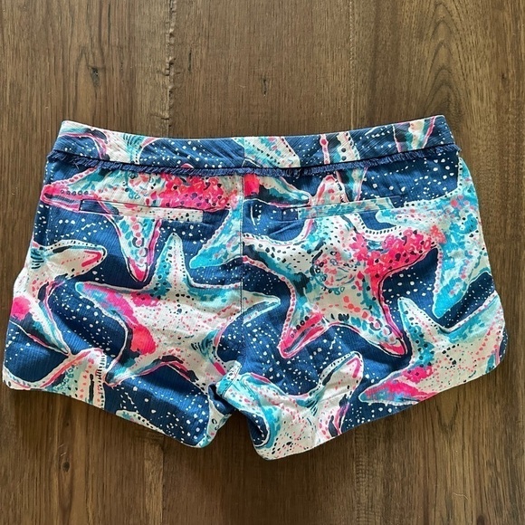 Lilly Pulitzer Indigo STAR STRUCK Adie short 2 - Picture 7 of 10